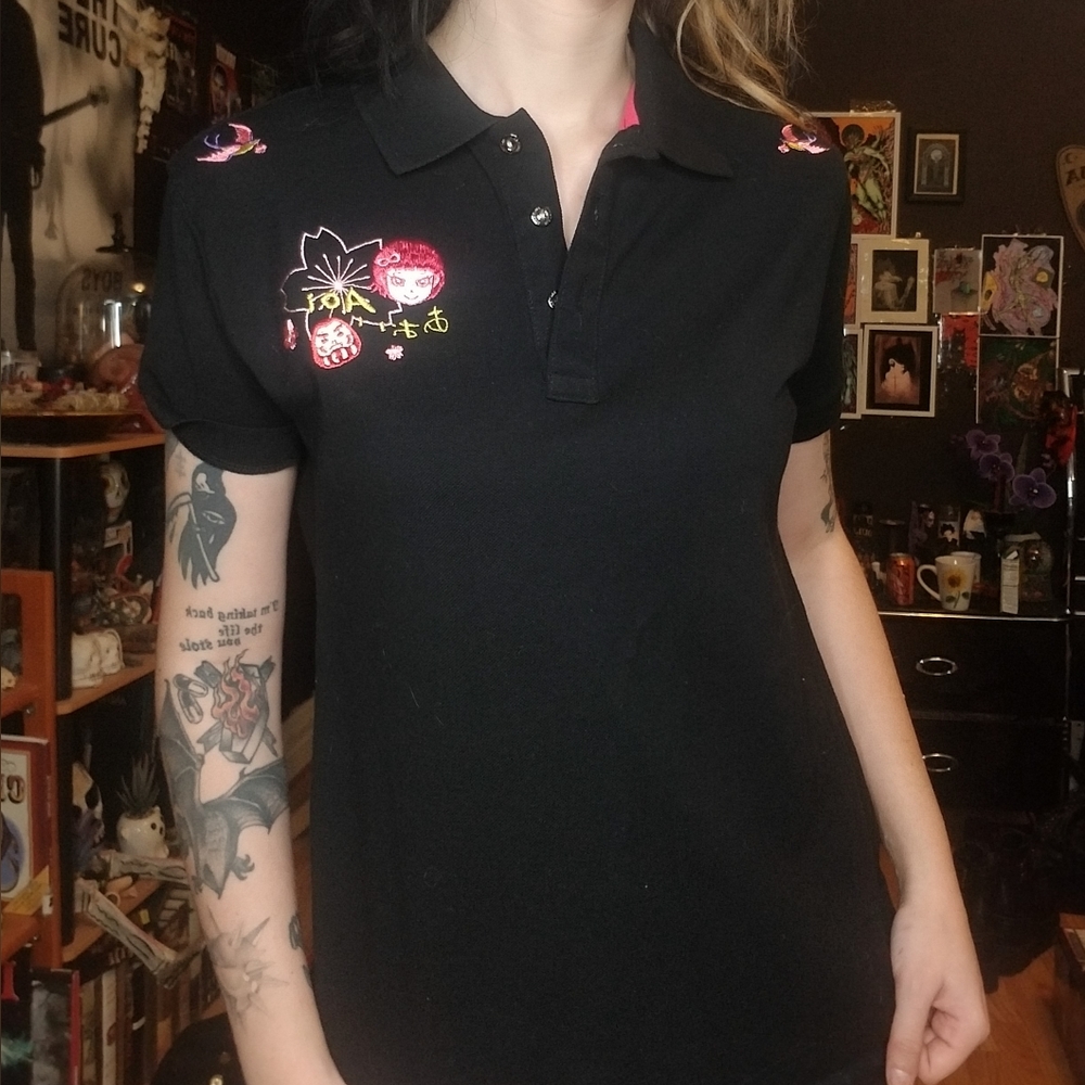 🌸 RARE Y2K Osaka Big Train Button Up Shirt 🌸
